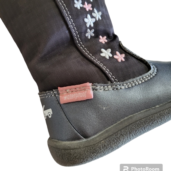 See Kai Run Waterproof Fall Girls rain Boots - Picture 4 of 6